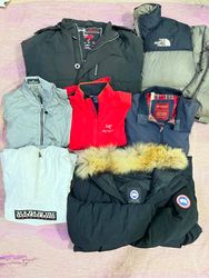 Stone island, Arc'teryx, Canada goose, TNF, mix lo..