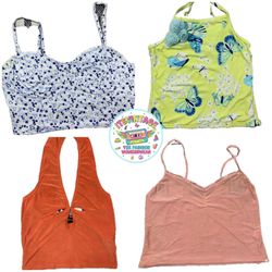 Y2K Vintage Crop & Cami Bundle – 10pcs | Preloved ..