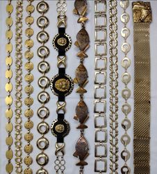 Y2K Golden Chain Belts 2