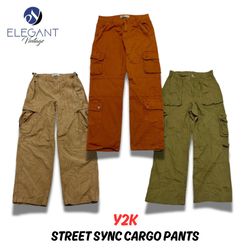 Y2K Street Sync Cargo Pants  - EV0354
