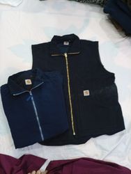 CR11554 Upcycled Carhartt Vest Jackets