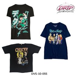 Camisetas Estampadas Gráficas (DSV-10-055)