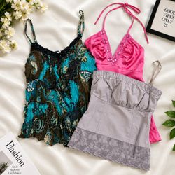 Lace Trim Camisoles