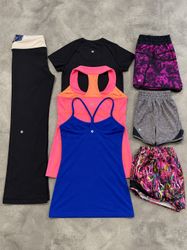 Lululemon Mix Bundle (Leggings, Tops, Shorts)