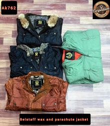 Belstaff wax and parachute jacket ak762