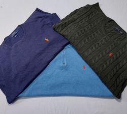 Ralph Lauren Sweaters – 1/4 Zip, Cable Knit, Round..