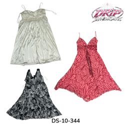 Party Dresses in Halter and Sleeveless Styles (DS-..
