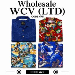Hawaiian Shirts 23 pcs wcv 475