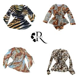 Y2K Unique Girl Printed Full Sleeve Tops RW-2350