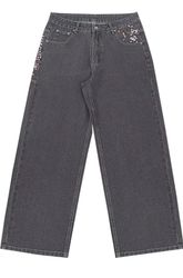 Y2k Embroided Flared & Bootcut Jeans