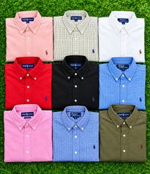 Premium polo Ralph Lauren Button-up-shirt🎉
