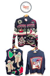 Premium Vintage Christman Jumper Sweaters LX508