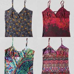 Y2K cup cut cami tops (MS043)