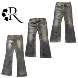 Y2K Unique Girl Denim Jeans RW-2510