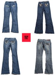 JEANS CON DETALLES INSPIRADOS EN Y2K DE DISEÑADOR