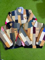 Upcycle Carhartt multi color jacket