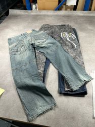 HIP HOP BAGGY JAPAN STYLE BAGGY JEANS WASHED