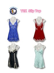 Y2K Slip Tops