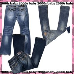 Jeans de revival en denim-240