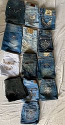 EARL JEANS AND OTHER MIX BRANDS MINI SKIRTS (ID 50..