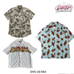 Camisas havaianas vintage de botão com mangas curt..