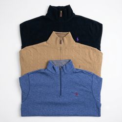 Ralph Lauren quarter zipper (f-003)
