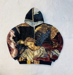 Upcycled Tapestry Hoodies