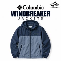 Columbia Windbreaker Jackets - S044