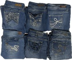 SILVER WALLFLOWER JEANS (ID 1451)