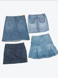 Y2k denim oversize skirts (VM-151)