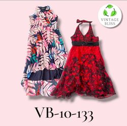 Y2k Floral and Patterned Dresses (VB-10-133) 11 pi..