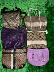 Coach hand bag