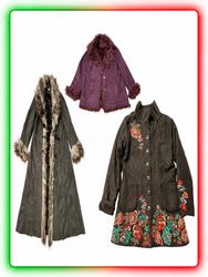 Casacos Afegãos Vintage – Com Pelo, Bordados e Est..