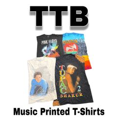 Musik Bedruckte T-Shirts