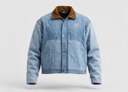 Upcyled carharrt denim jacket’s