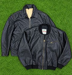 Vestes en cuir vintage