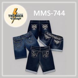 Y2K Denim Shorts (Mms-744)