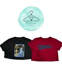 Y2K baby tees T-shirts 15 pcs (300726-5)