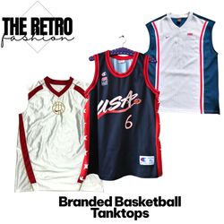 Branded Basketball Tanktop.      #664