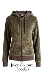 Juicy Couture Velour Zip Hoodies