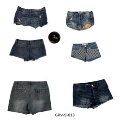 Y2K Denim Shorts – Women’s Casual Vintage Collecti..