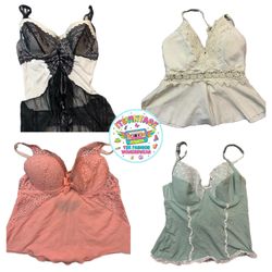 Vintage Y2K Lace Babydoll & Cami Bundle – 12pcs | ..