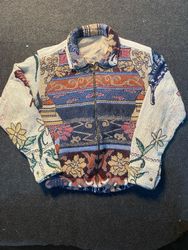 Upcycled Tapestry Jacket — 0061