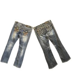 Y2K Statement Bootcut Jeans