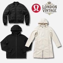 Lululemon Athletic Full Zip Track Jackets