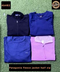 Patagonia fleece jacket haif zip ak482