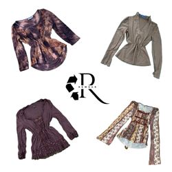 Y2K Unique Girl Printed Full Sleeve Tops RW-2420