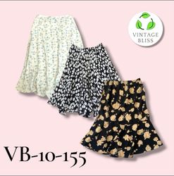 Y2K Printed Poly Skirts Wholesale Bundle – Assorte..