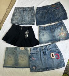 Y2K Micro Mini Skirts  B # 385