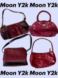 y2k Romantic Red Hand Bags